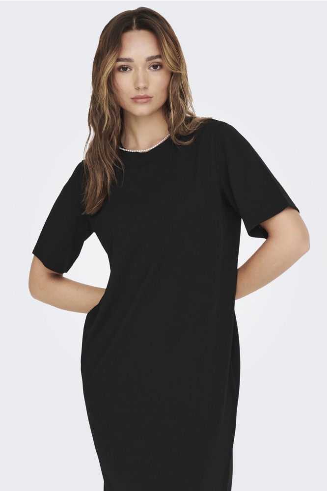 JDYGEGGO LIFE 2/4 T-SHIRT DRESS JR 15282038 BLACK